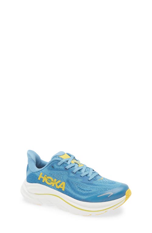 Hoka Kids' Clifton 10 Running Sneaker In Blue