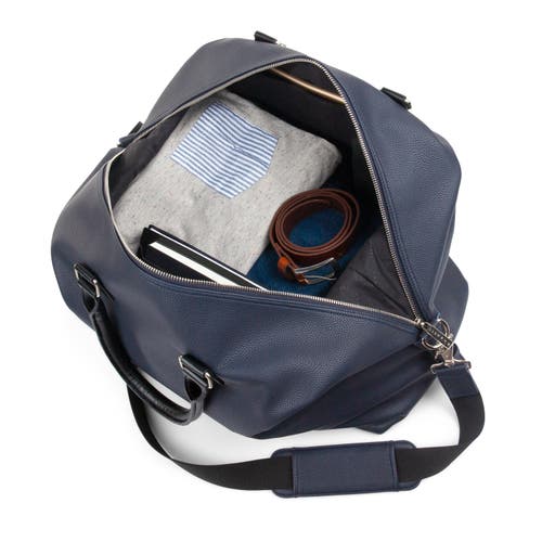 Bugatti Contrast Duffle Bag In Navy
