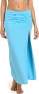 La Blanca Island Goddess Side Slit Cover-Up Skirt