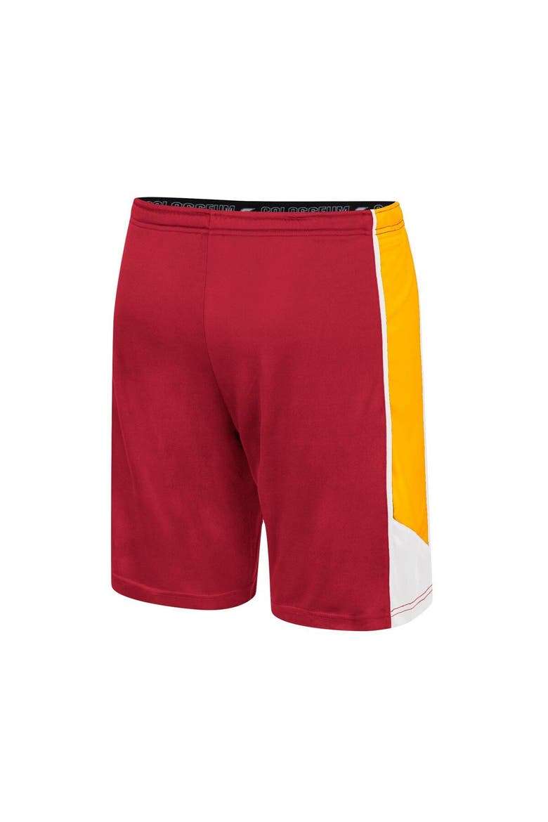 Men's Colosseum Cardinal Iowa State Cyclones Haller Shorts, Alternate, color, Cardinal