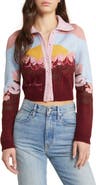House of Sunny Garden of Eden Tripper Intarsia Cardigan