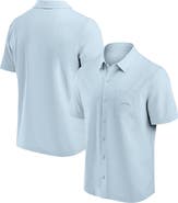 FANATICS Men's Fanatics Light Blue Los Angeles Chargers Front Office Button-Up Shirt