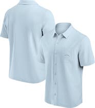 FANATICS Men's Fanatics Light Blue Los Angeles Chargers Front Office Button-Up Shirt