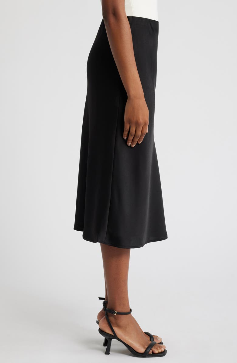 WAYF Porter Satin Midi Skirt, Alternate, color, 