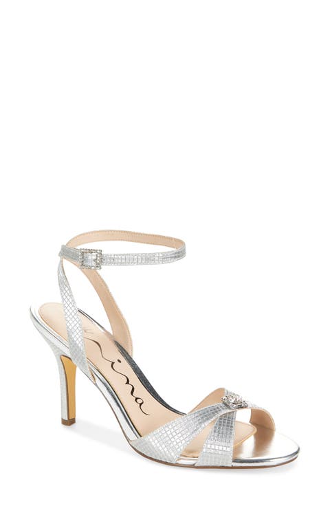 Vinka Crystal Embellished Sandal (Women)