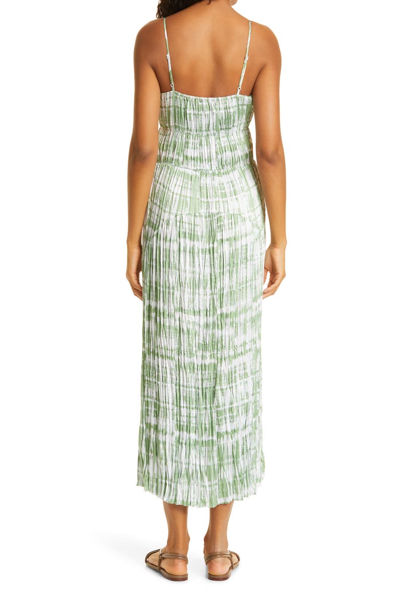 Tie Dye Crushed Cami Dress, Alternate, color, PISTACHIO