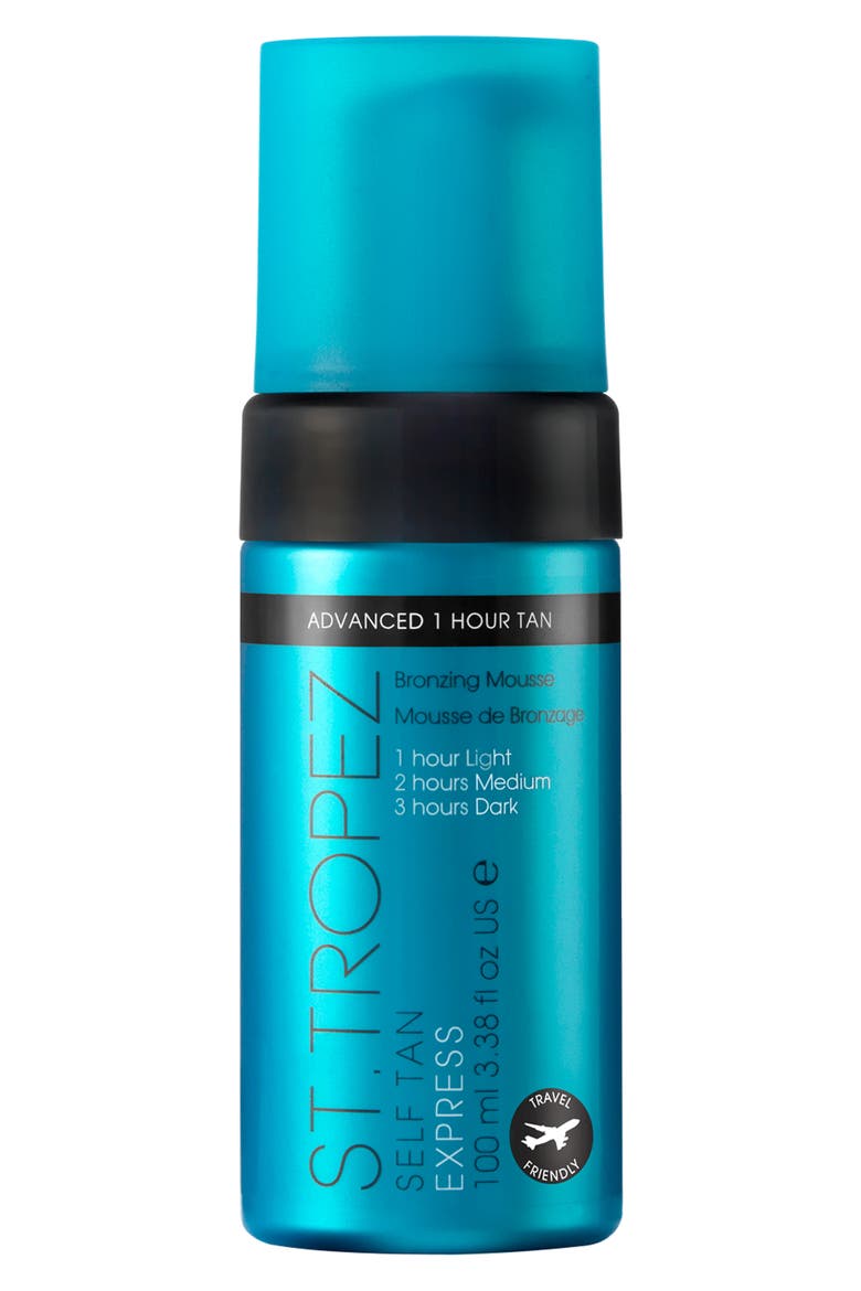 Self Tan Express Bronzing Mousse Home & Away Set (Nordstrom Exclusive) $128 Value, Alternate, color, NO COLOR