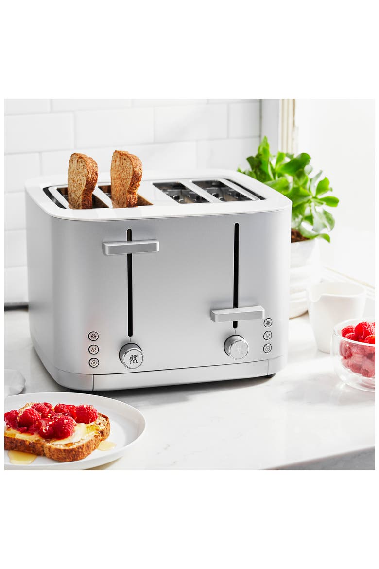 Enfinigy 4-Slot Toaster, Alternate, color, SILVER