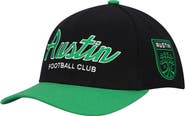 Mitchell & Ness Men's Mitchell & Ness Black Austin FC Team Script 2.0 Stretch Snapback Hat