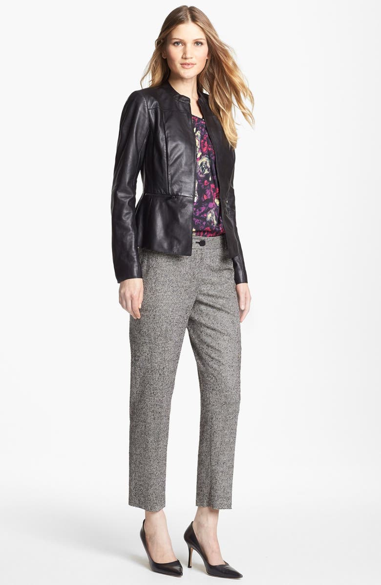 Classiques Entier<sup>®</sup> 'Lamb Moss' Leather Jacket, Alternate, color, 