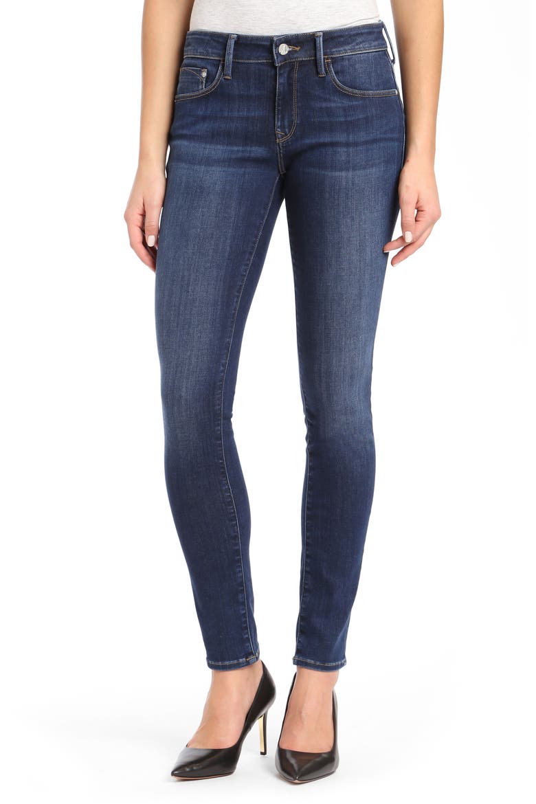 Alexa Supersoft Skinny Jeans, Main, color, DARK SUPERSOFT