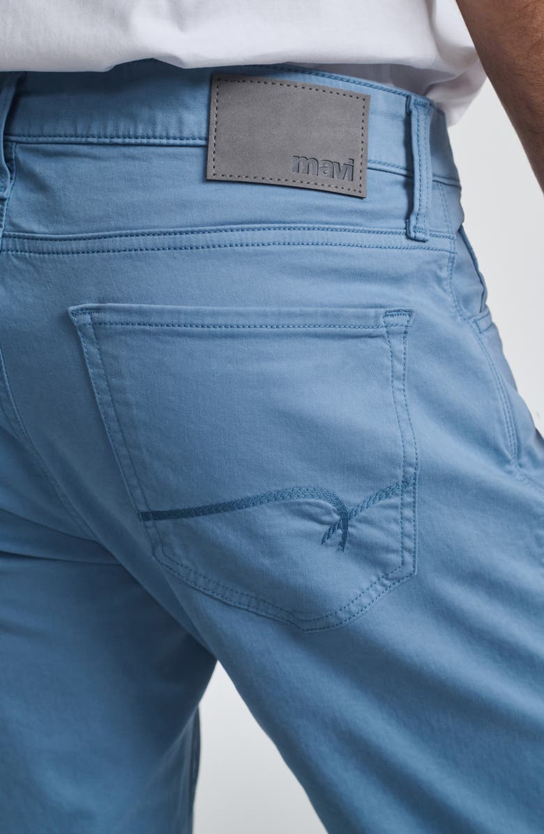 Mavi Jeans Zach Straight Leg Twill Pants, Alternate, color, Riviera Twill