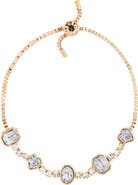 BaubleBar Crystal Station Slider Bracelet