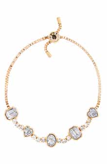 BaubleBar Crystal Station Slider Bracelet