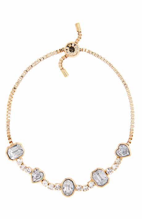 BaubleBar Crystal Station Slider Bracelet