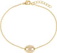 ATHRA LUXE Modern Muse Faux Pearl Bracelet