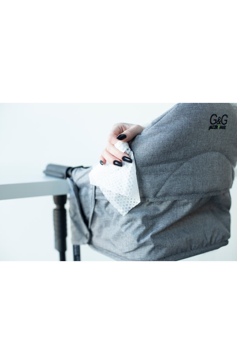 GUZZIE AND GUS Perch Portable Highchair, Alternate, color, 