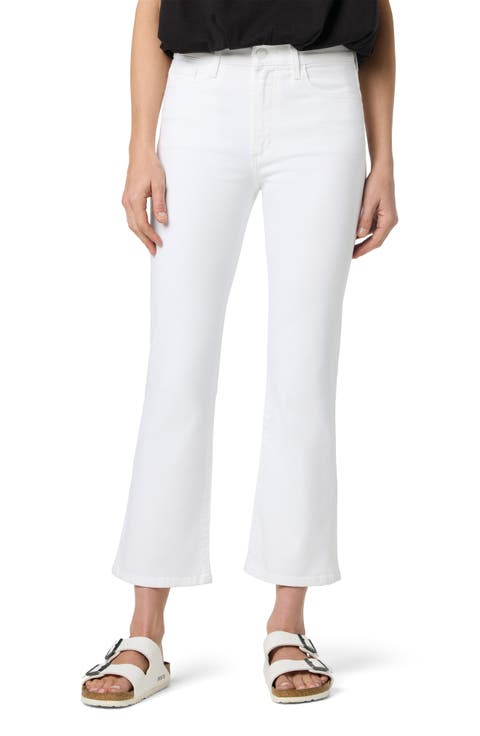 High Waist Crop Bootcut Jeans