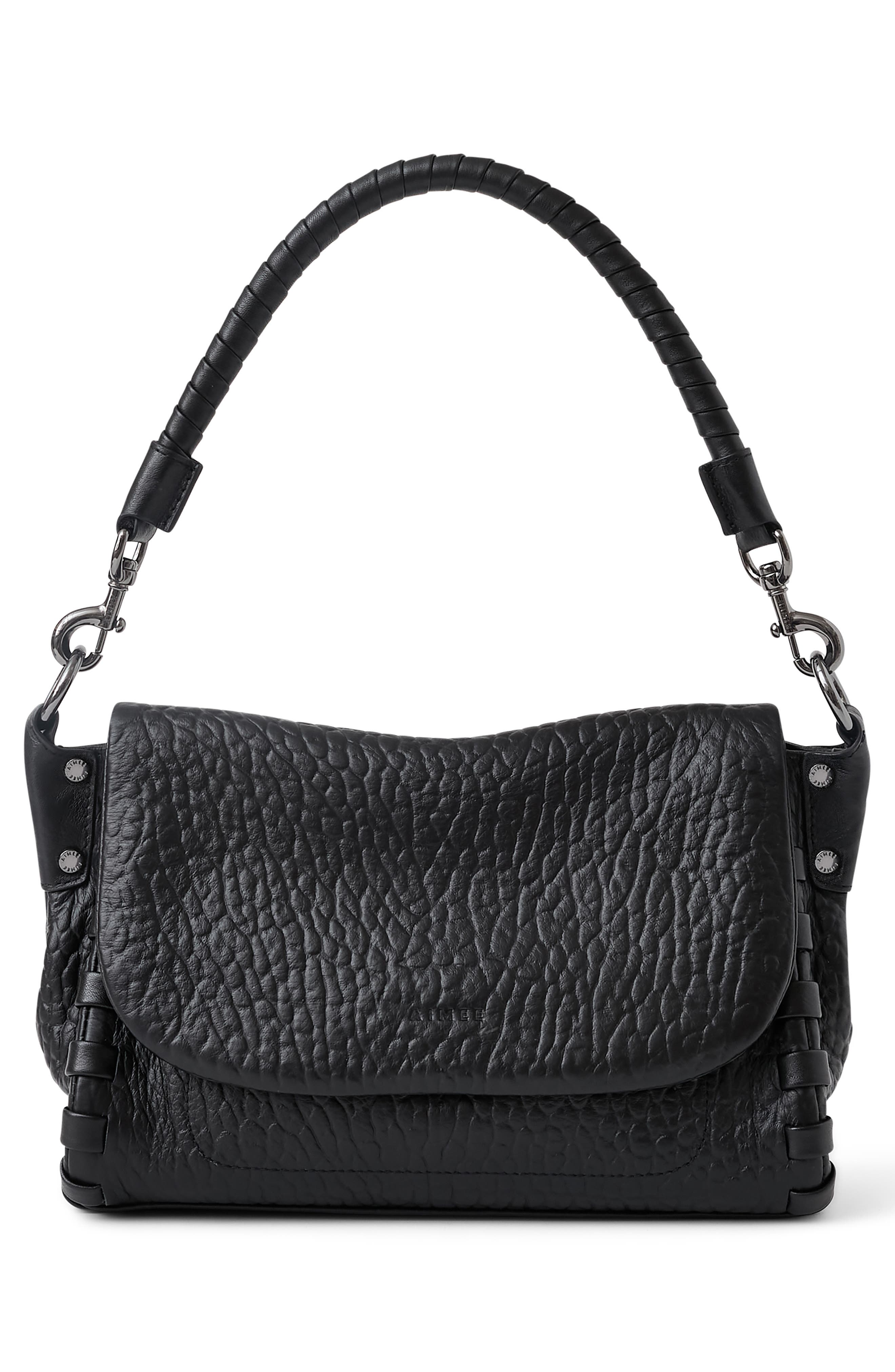 Zen Convertible Crossbody, Alternate, color, BLACK BUBBLE GRAIN