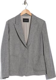 Longchamp Stretch Wool Blend Jacket