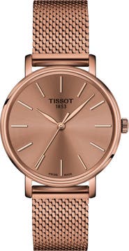 Tissot Everytime Desire Mesh Strap Watch, 34mm