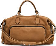 AIMEE Away We Go Leather Duffle Bag