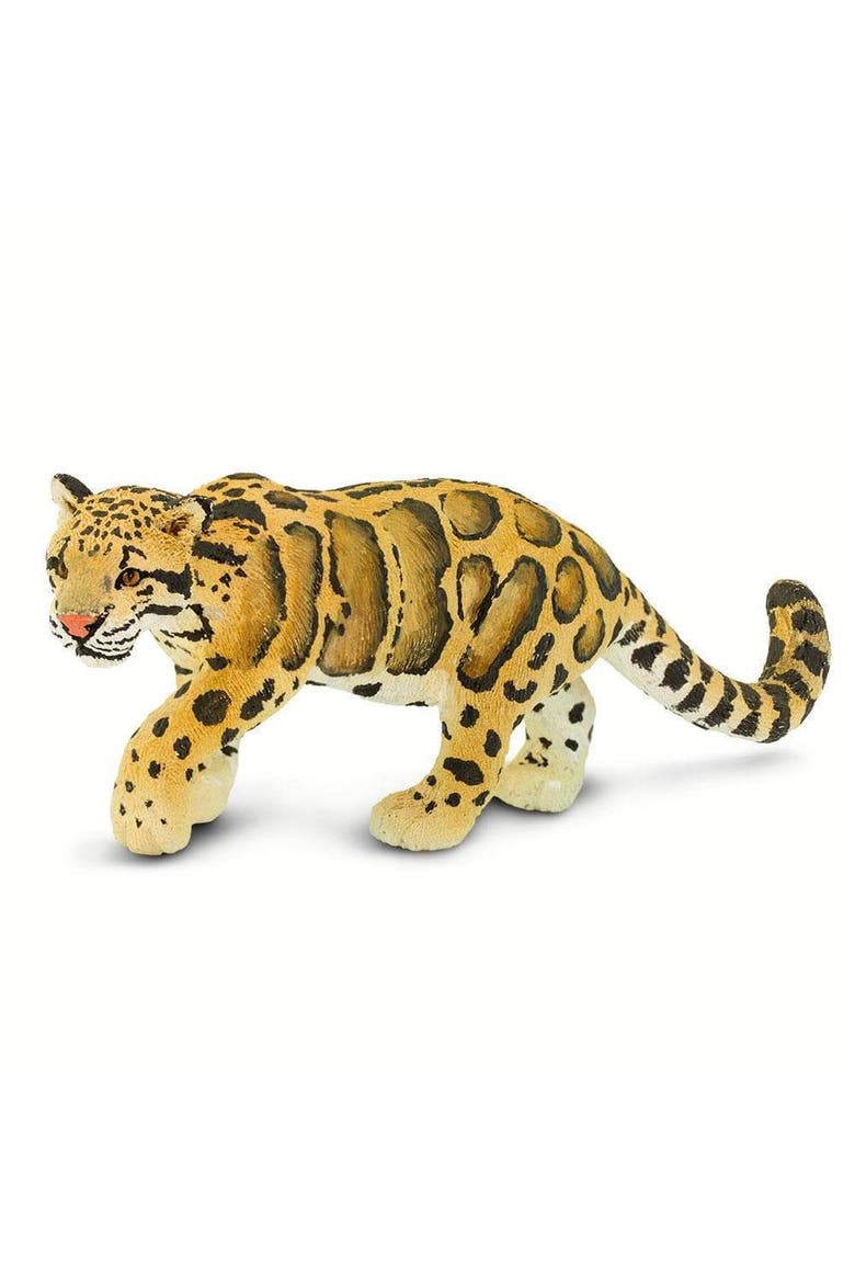 Clouded Leopard Kids Toy Figure, Main, color, None