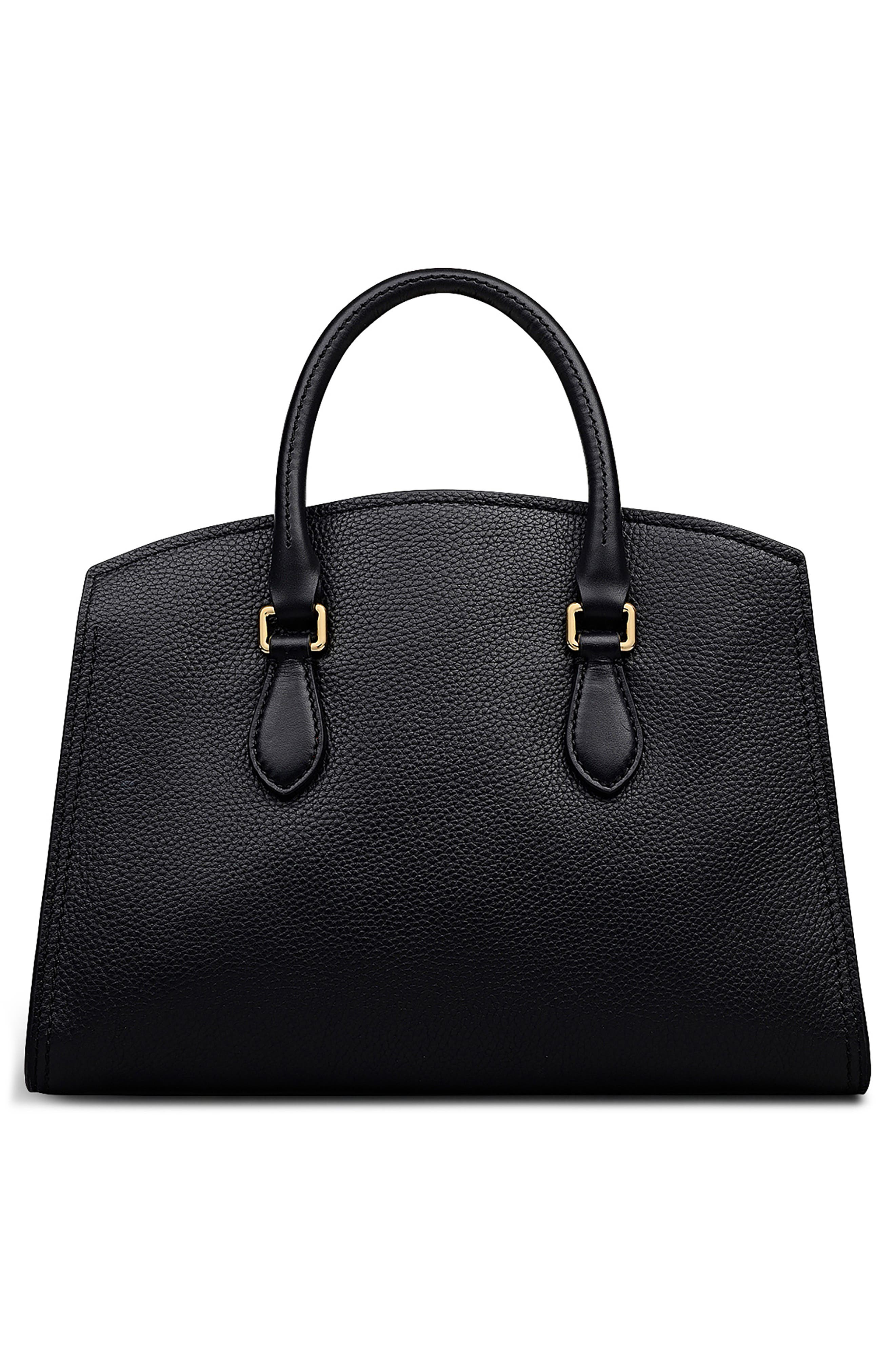 Radley Medium Portland Way Zip Tote Bag, Alternate, color, Black