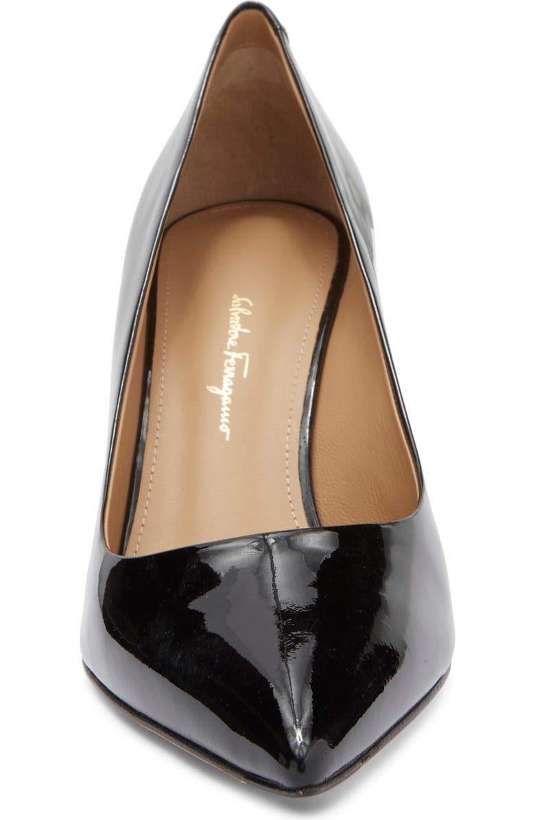 FERRAGAMO Ilary Patent Leather Stiletto Pump, Alternate, color,