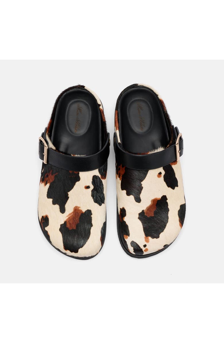 MARC NOLAN Ms. Solana Cow Print Backstrap Clogs, Alternate, color, Cowprint