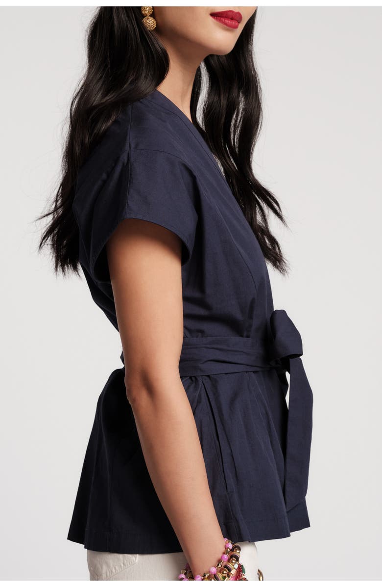 Frances Valentine Eve Top, Alternate, color, Navy