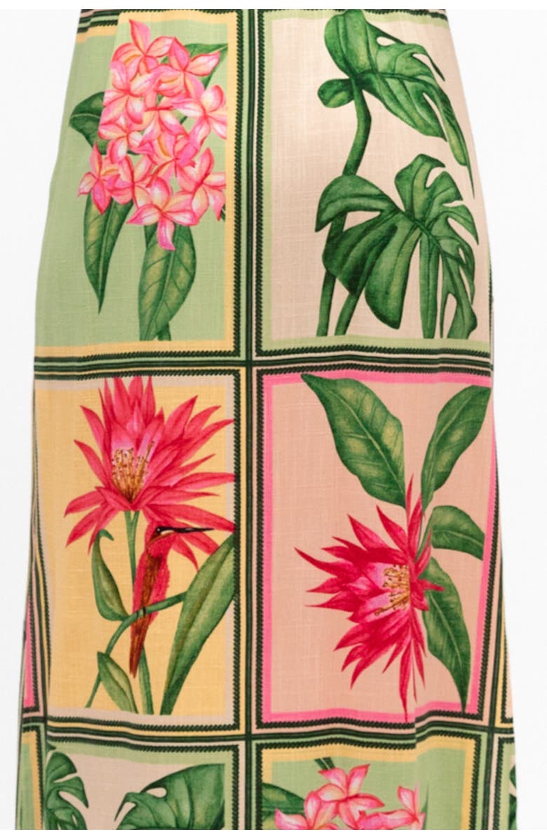 White Closet Paradise Maxi Dress, Alternate, color, Green