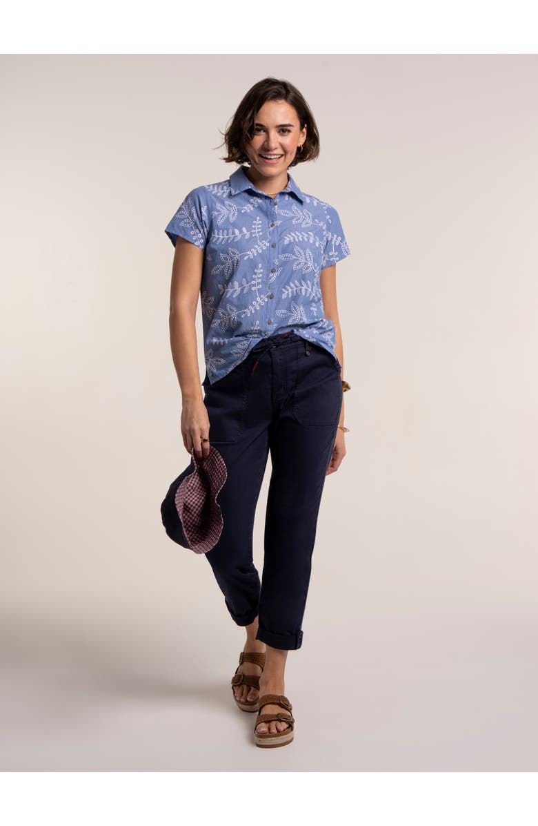 Brakeburn Kesha Blouse, Main, color, Blue