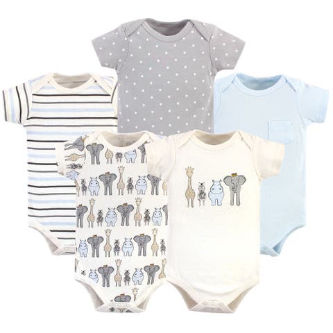 Multipack of 5 Comfortable Cotton Bodysuits (Baby)