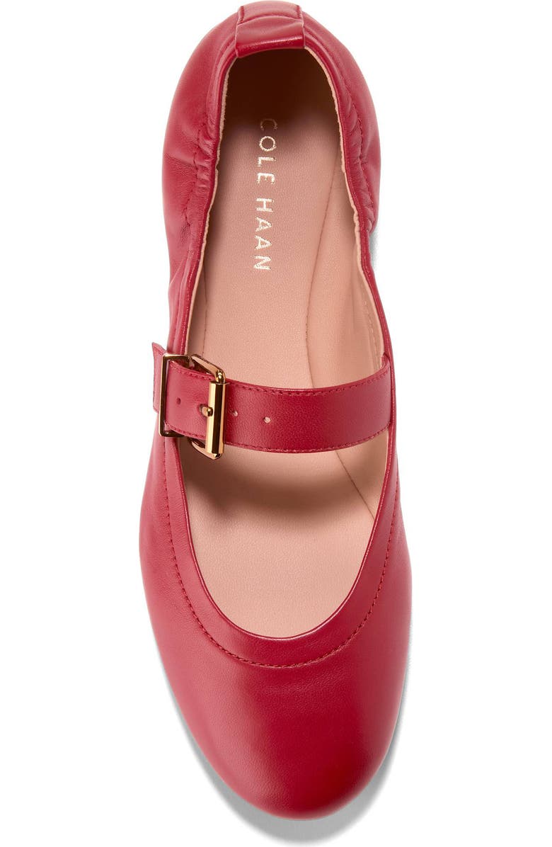 Cole Haan Graclyn Mary Jane Ballet Flat, Alternate, color, Rio Red Leather