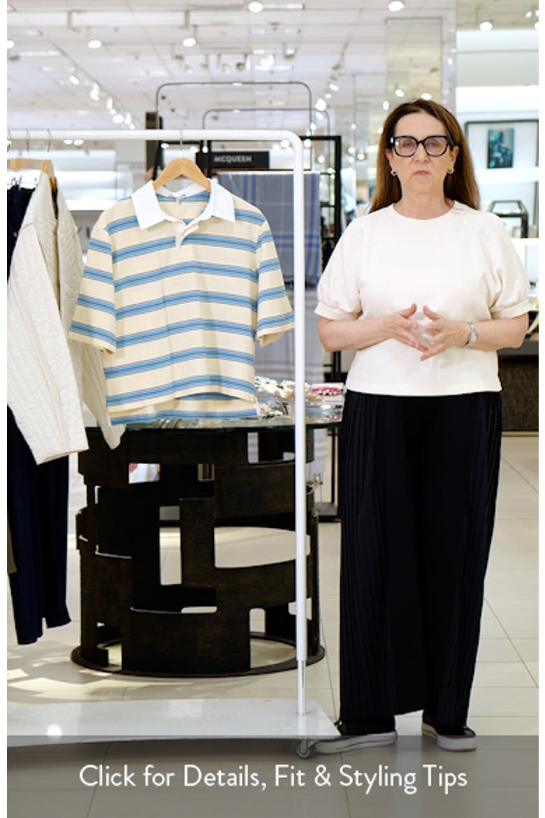 Frankie Stripe Stretch Cotton Polo video