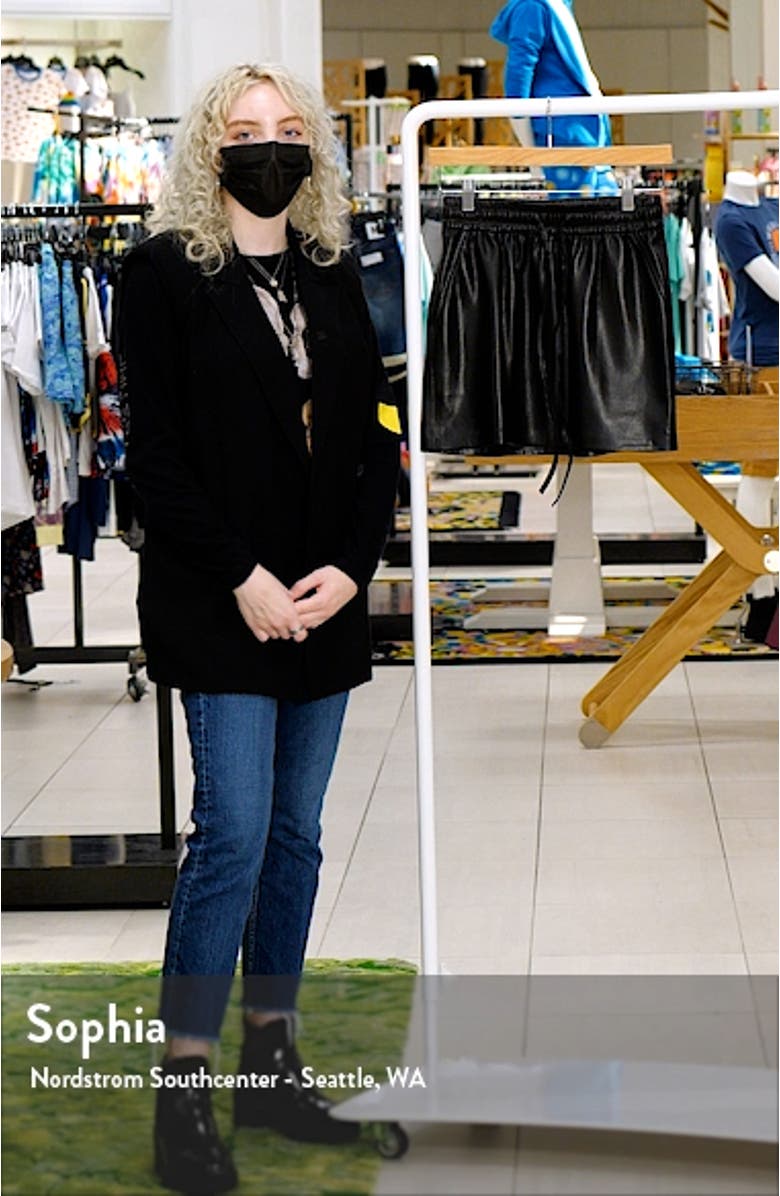 Better Than Faux Leather Drawstring Skirt, sales video thumbnail