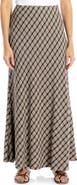 MAX STUDIO Plaid Maxi Skirt