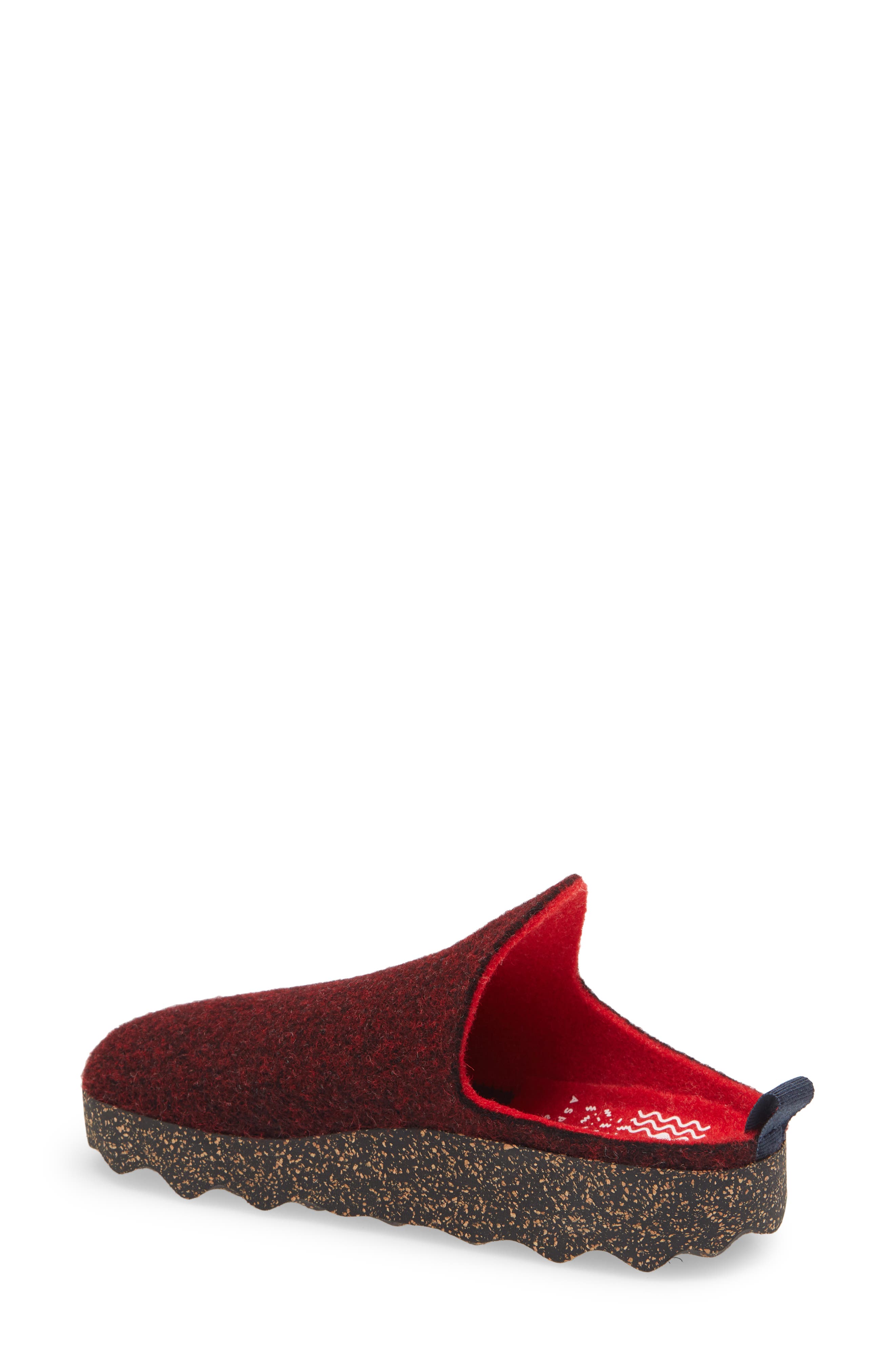 Come Sneaker Mule, Alternate, color, MERLOT FABRIC