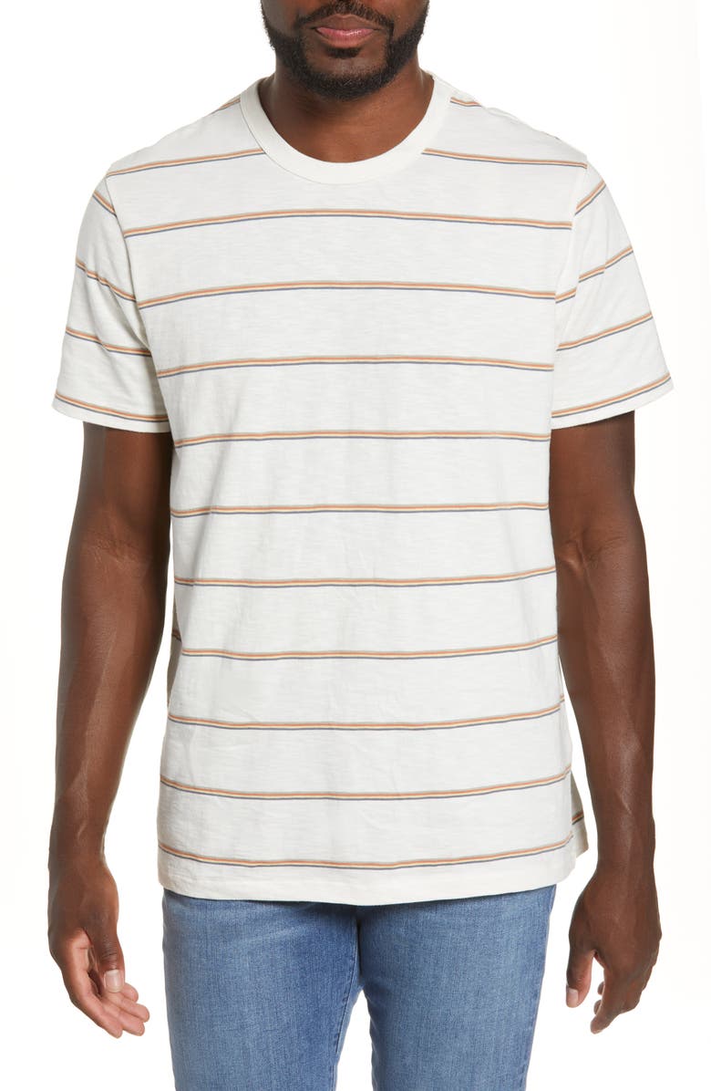 Madewell Allday Kirkgate Stripe Pocket T-Shirt, Main, color, 