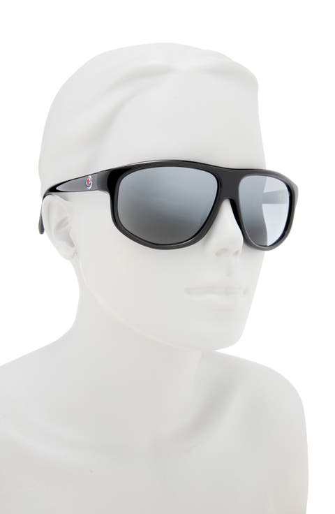 Gender Inclusive ME6033U 62mm Oversize Square Gold Sunglasses