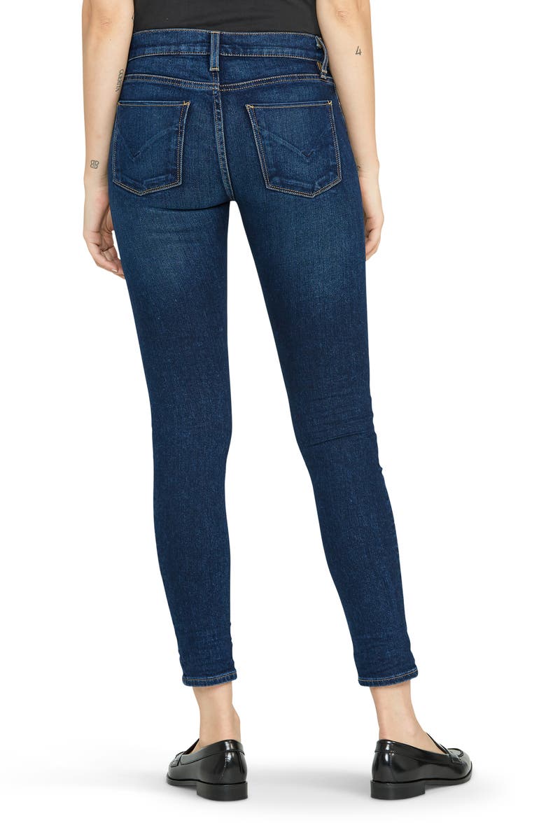 Hudson Jeans Nico Super Skinny Jeans, Alternate, color, Obscurity