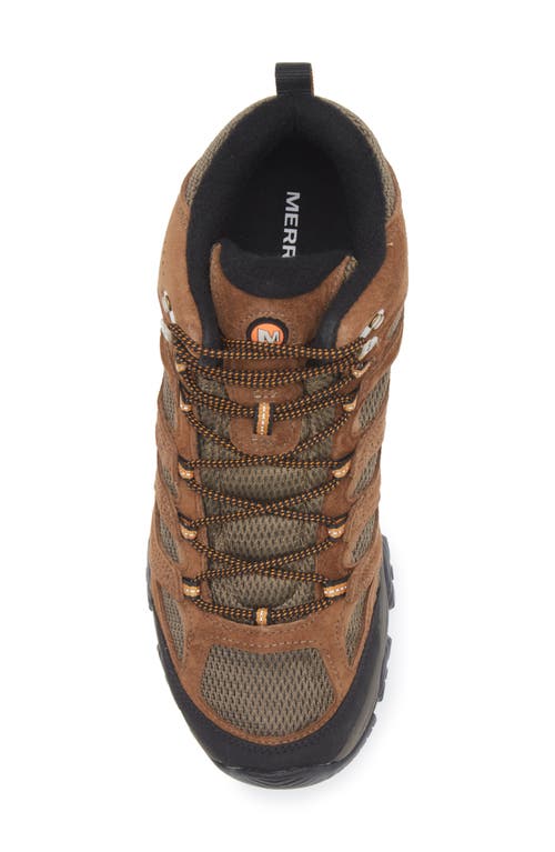 Merrell Moab 3 Mid Waterproof Hiking Shoe In Earth