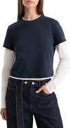 Good American The Combo Layered T-Shirt