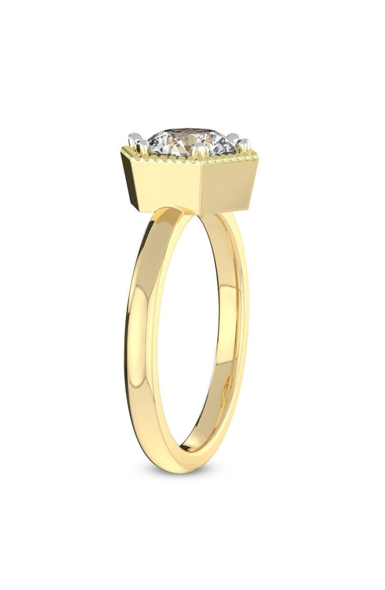 Bliss Diamond 2Ct Lab Grown Diamond Solitaire Engagement Ring White, Yellow, or Gold, Alternate, color,