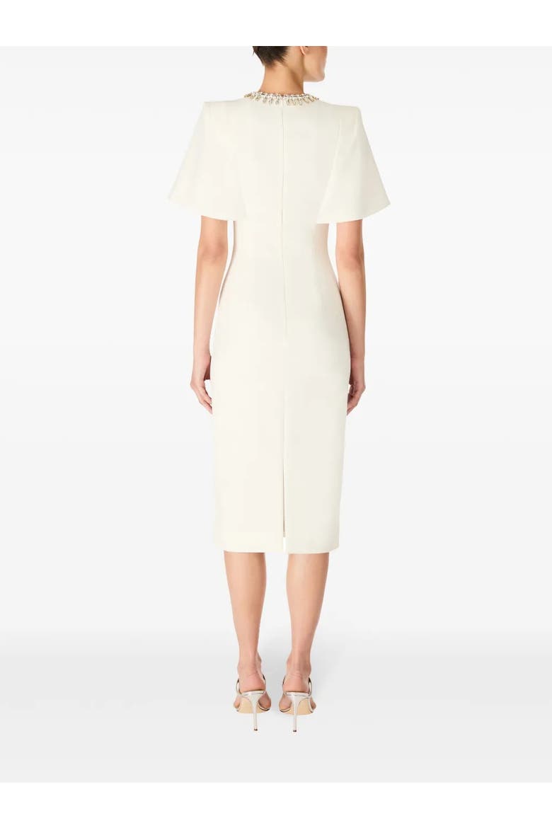 Thalia Midi Dress, Alternate, color, Vanilla