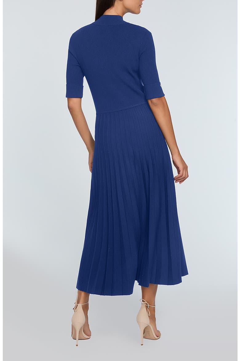 The Kamala Midi Sweater Dress, Alternate, color, DAPHNE BLUE