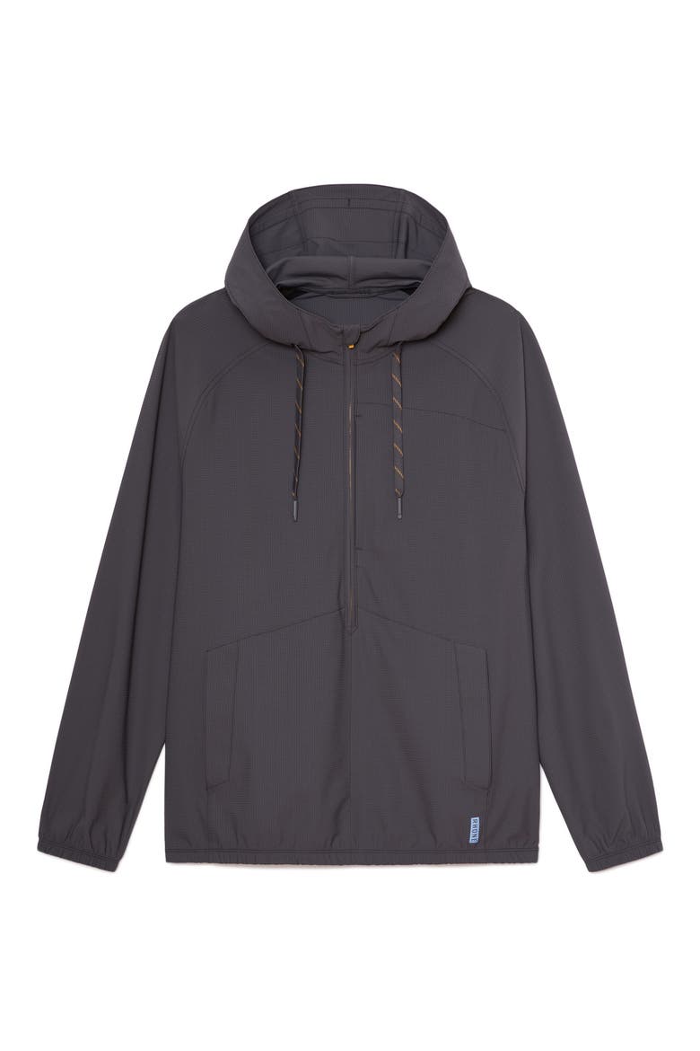 Invictus Water Repellent Ripstop Anorak, Alternate, color, GRAVEL