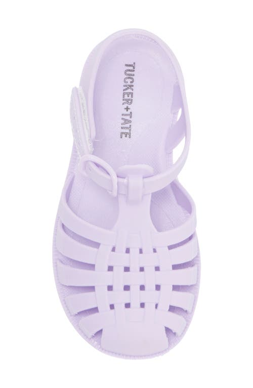 Tucker + Tate Kids' Sunnie Jelly Fisherman Sandal In Purple
