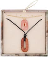 Leith Set of 2 Cord Necklaces